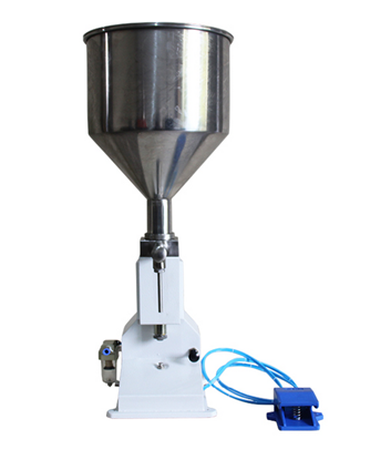 Picture of Vertical Type Pneumatic Bottle Filler 5-50ml for Liquid, Cream, Oil