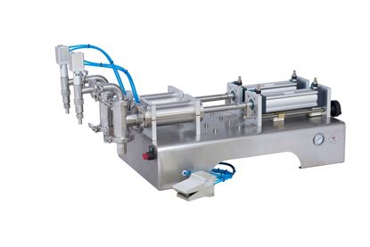 Picture of Two heads water filling machine for liquid only