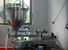 Picture of paste Filling Machine with pressure hopper