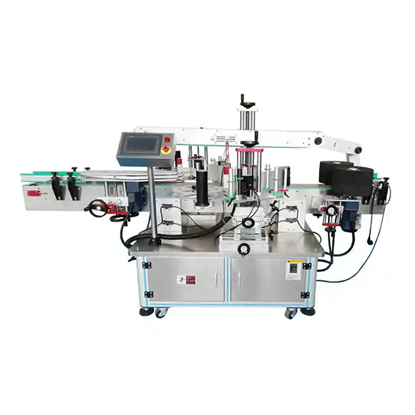 Picture of Automatic Belt Press Double-Sided Labeling Machine Flat Bottle Square Bottle
