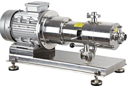 Picture of stainless steel BRL 3 stages high shear In-Line mixer